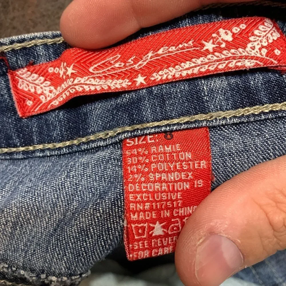 3for$20 jeans size 8 cropped